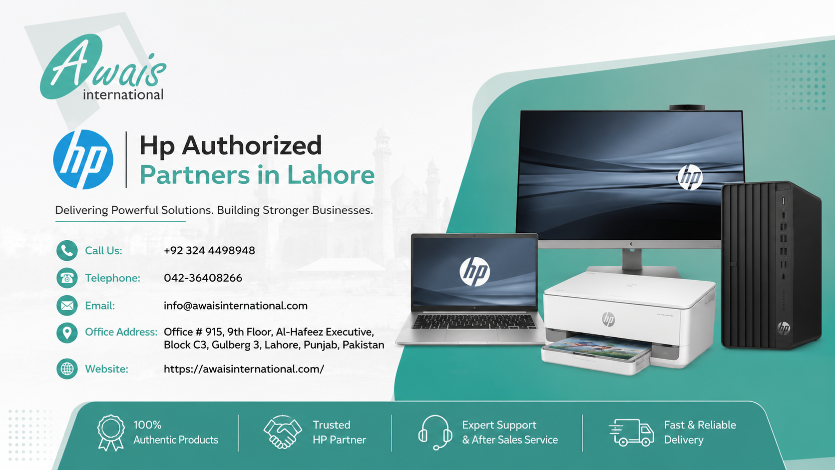 Hp Authorized Partners in Lahore