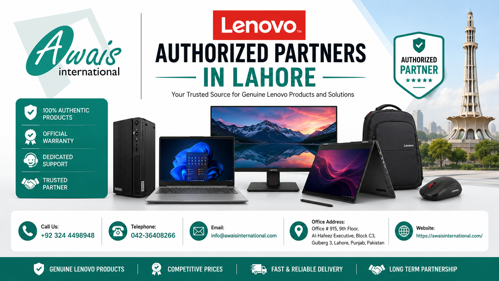Lenovo Authorized Partners in Lahore