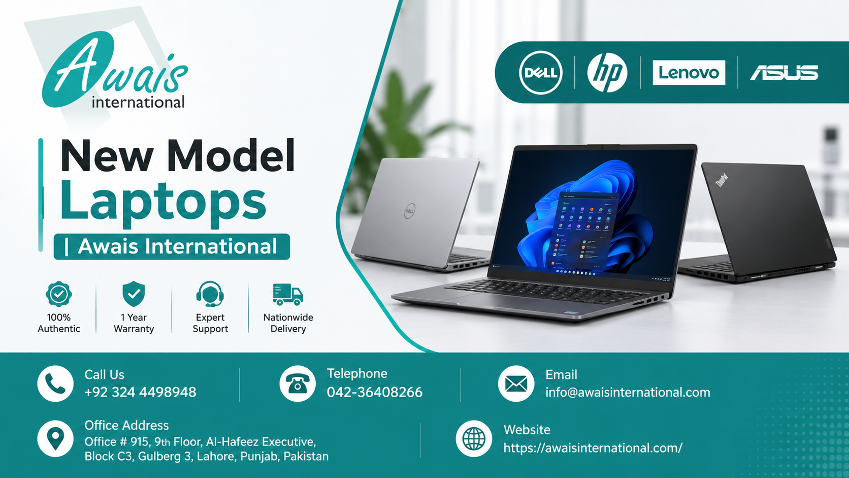 New Model Laptops Awais International