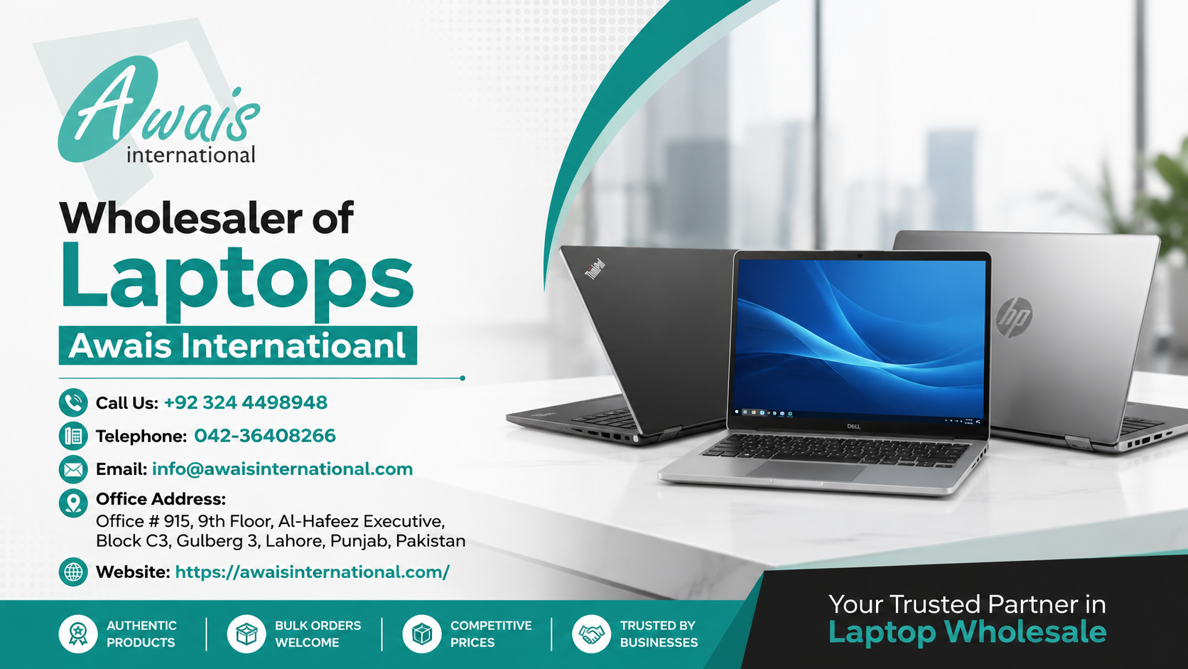 Wholesaler of Laptops