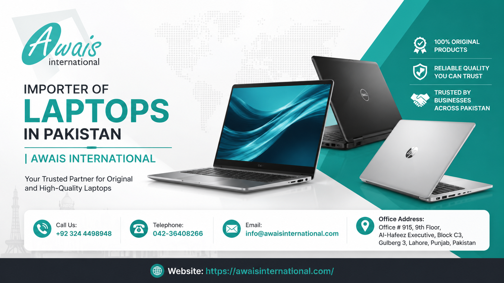 Importer of Laptops in Pakistan