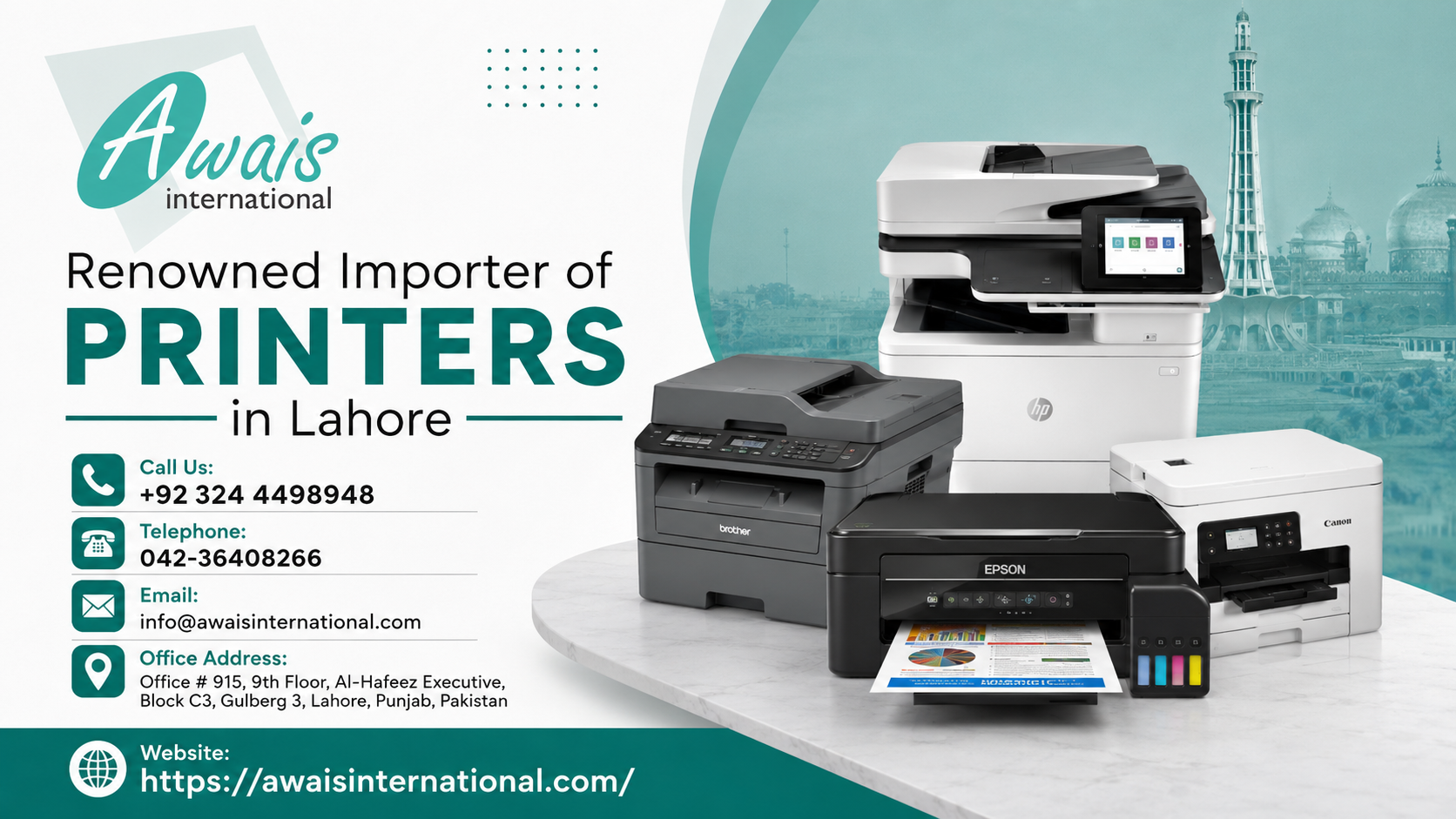 Importer of Printers in Lahore