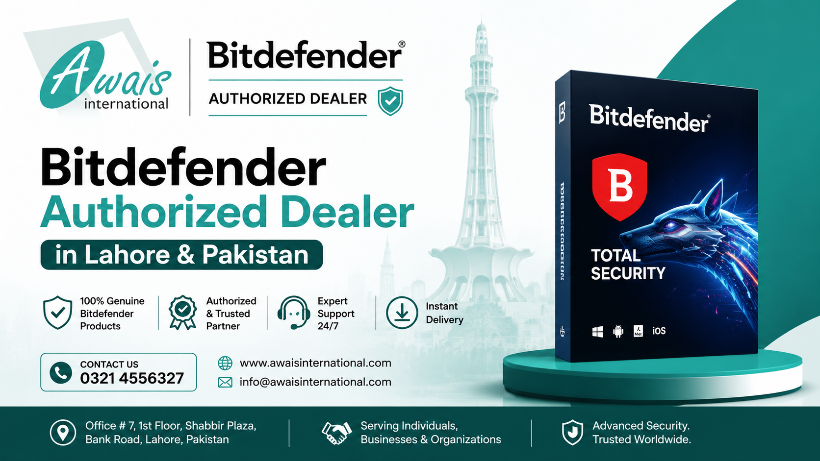 Bitdefender Authorized Dealer in Lahore