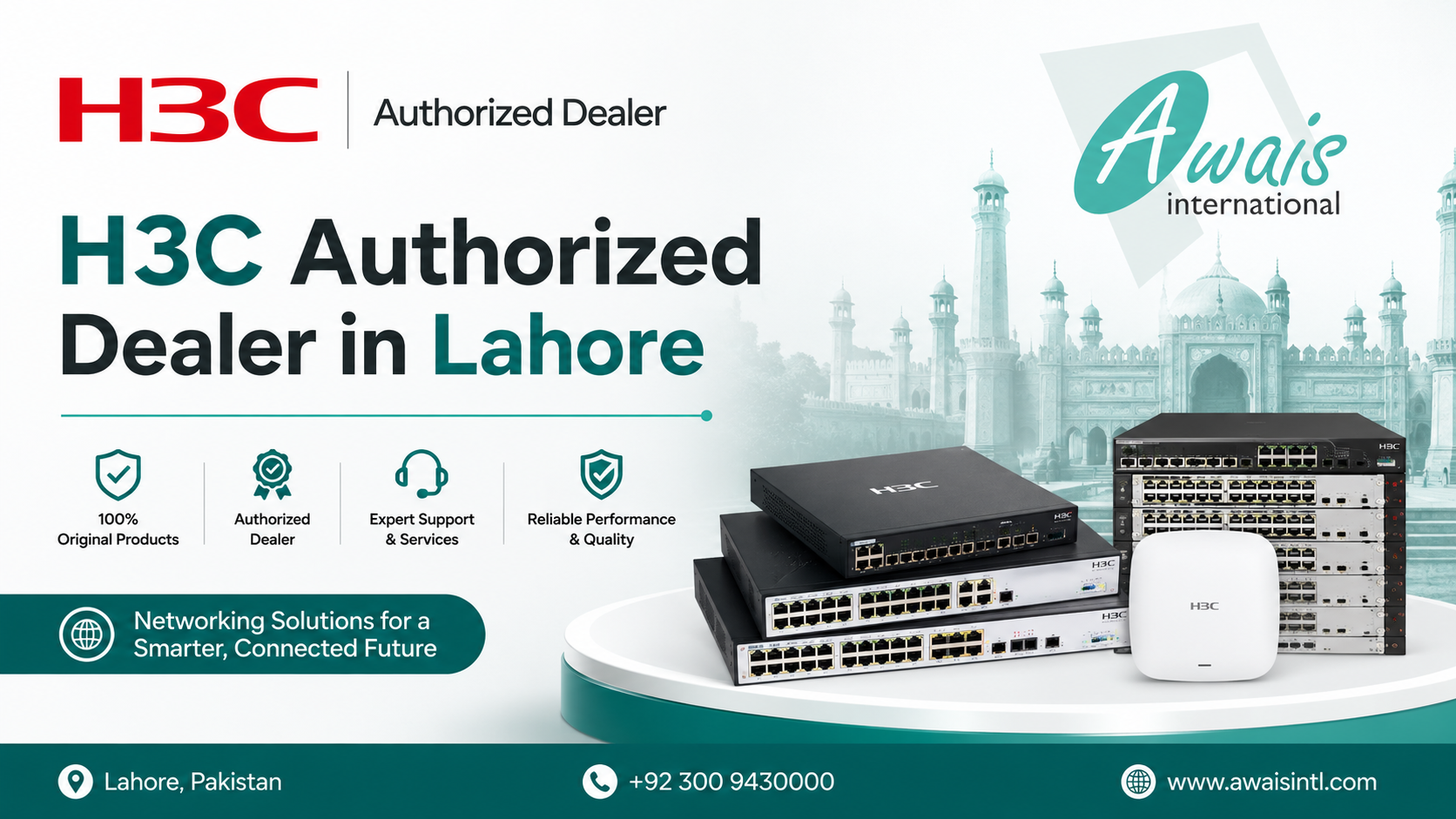 H3C Authorized Dealer in Lahore