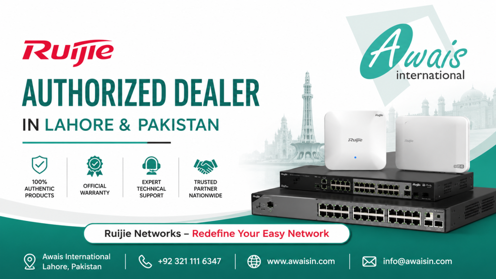 Ruijie Authorized Dealer in Lahore