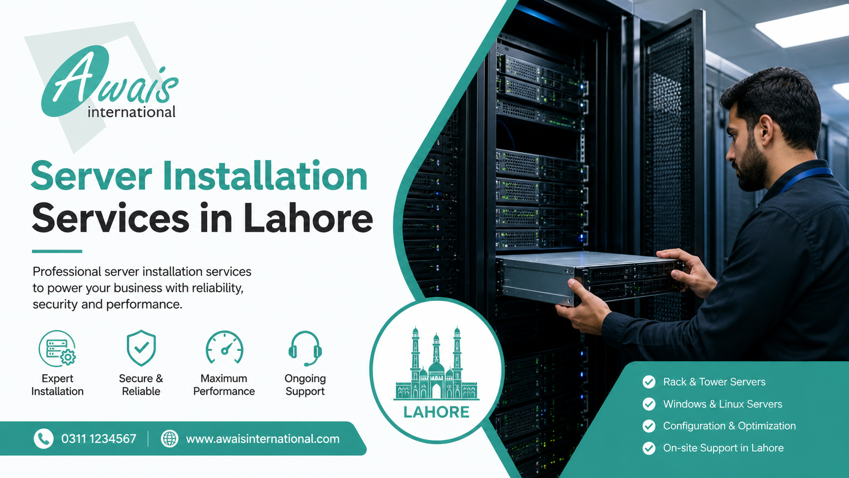 Server Installation Services in Pakistan