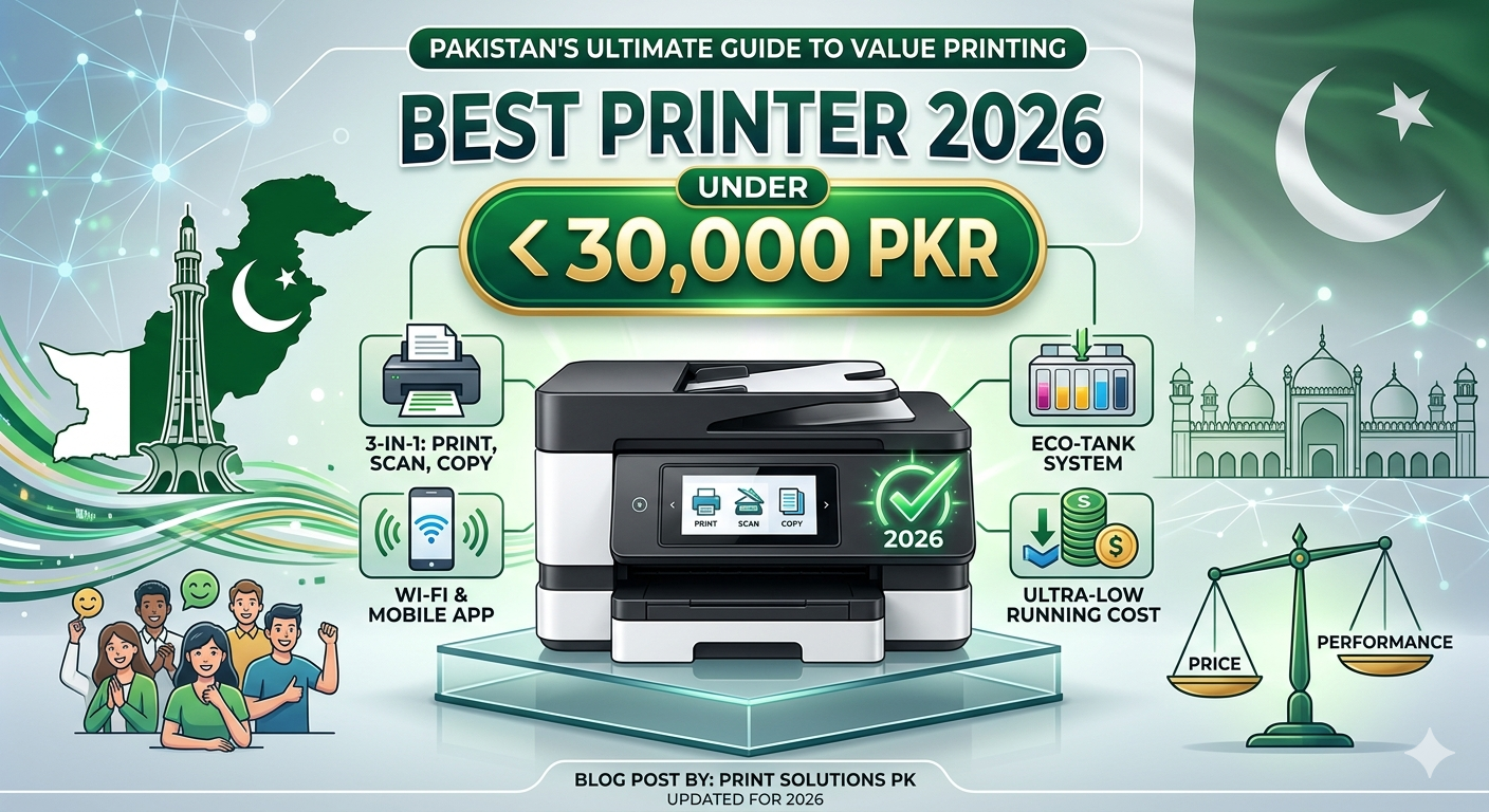 Best Printer Under 30000 PKR in Pakistan