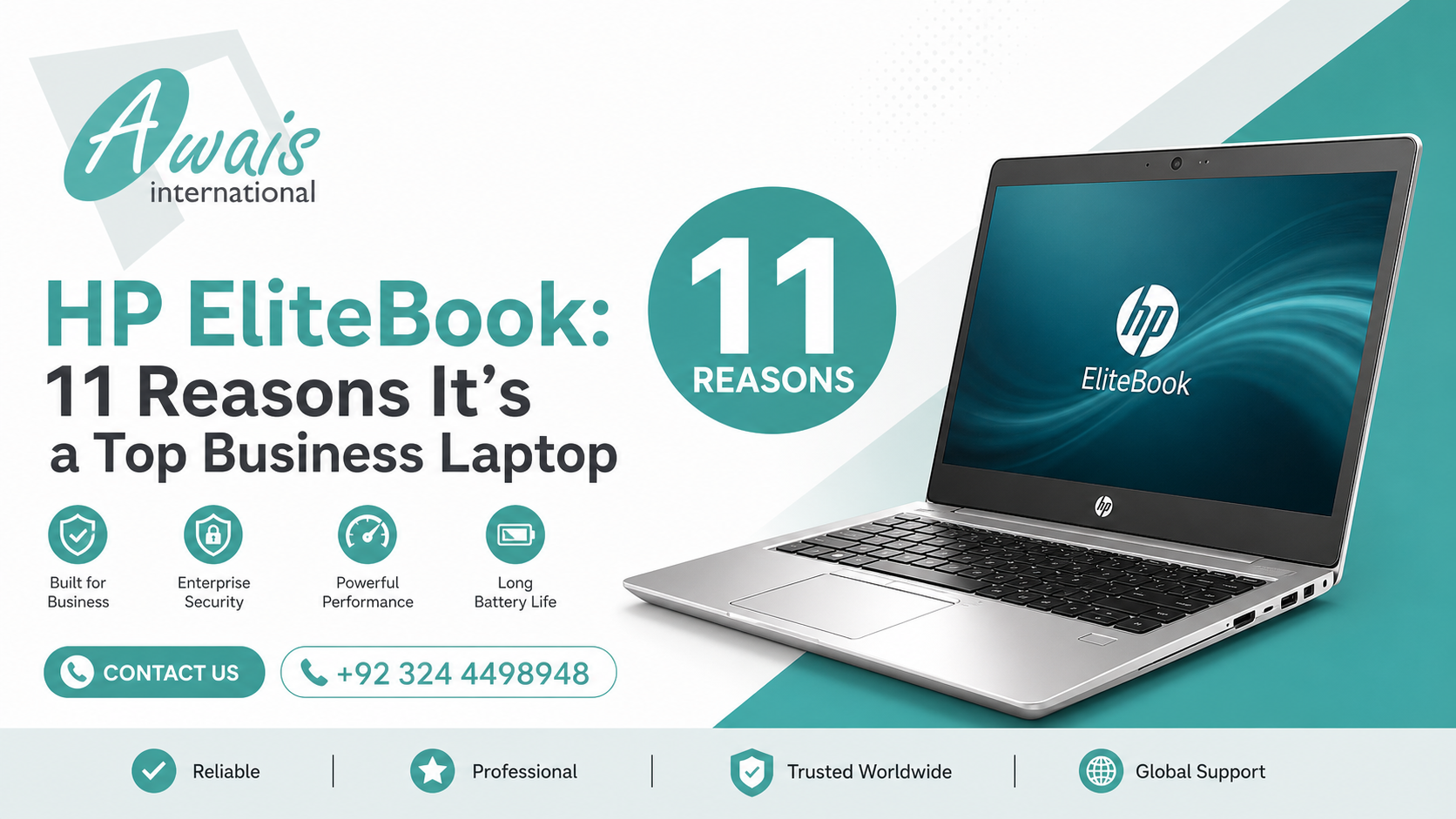 HP EliteBook by awais international