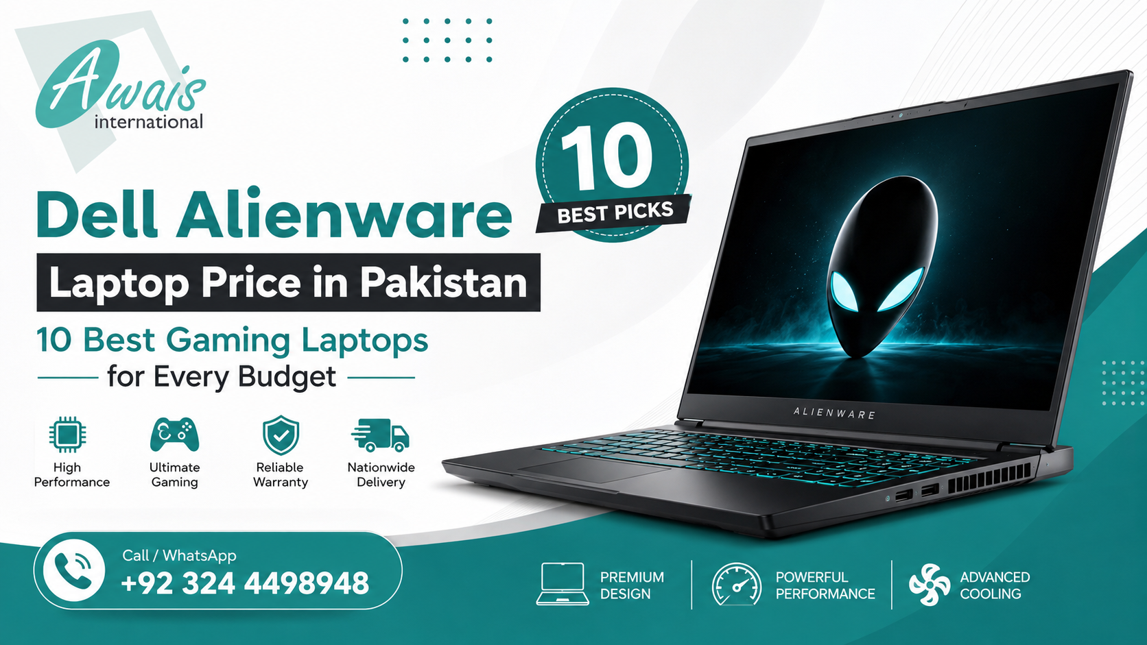 dell alienware laptop price in pakistan by awais international