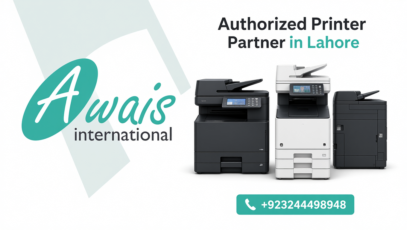 printer authorized partner in lahore by awais international