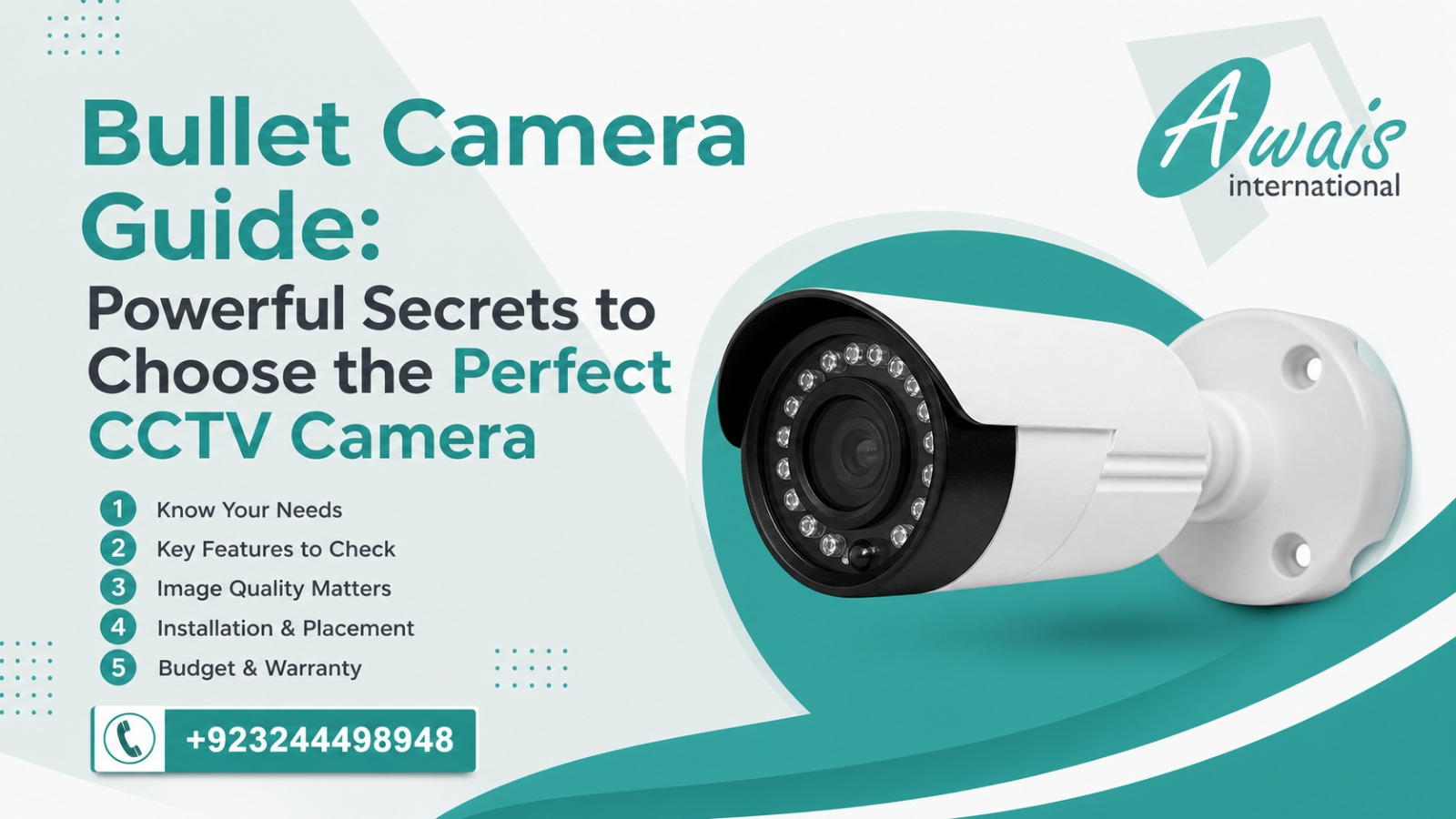 bullet camera by awais international