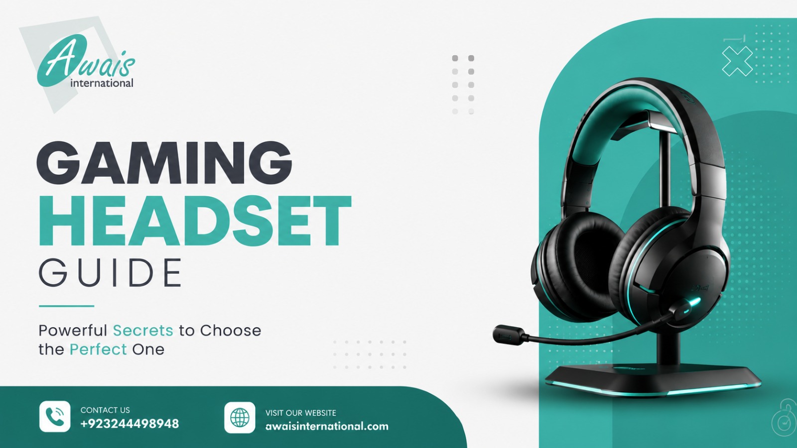 gaming headset by awais international