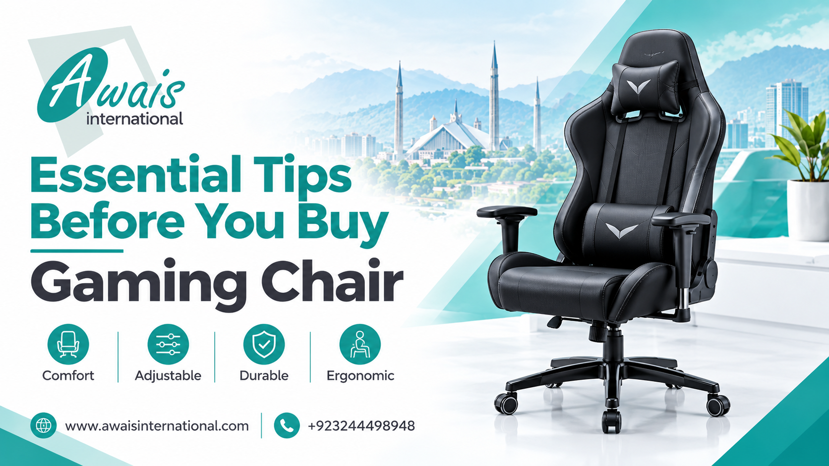 gaming chair by awais international