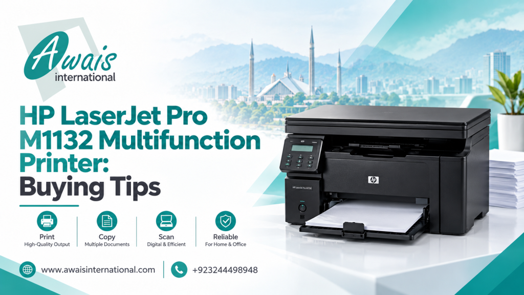 hp laserjet pro m1132 multifunction printer by awais internatinal